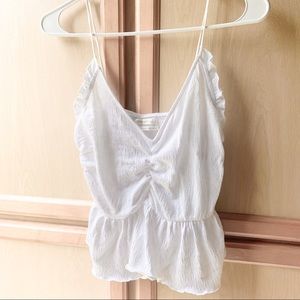 NWOT UO ruffle top